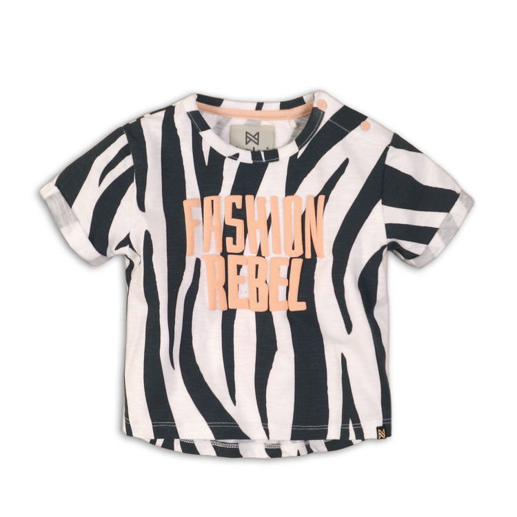 beoefenaar Dronken worden diameter Meisjes T-Shirt zebra print - Villa Uk
