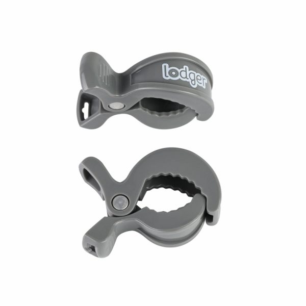 Lodger swaddle clips 2 st Carbon Lodger