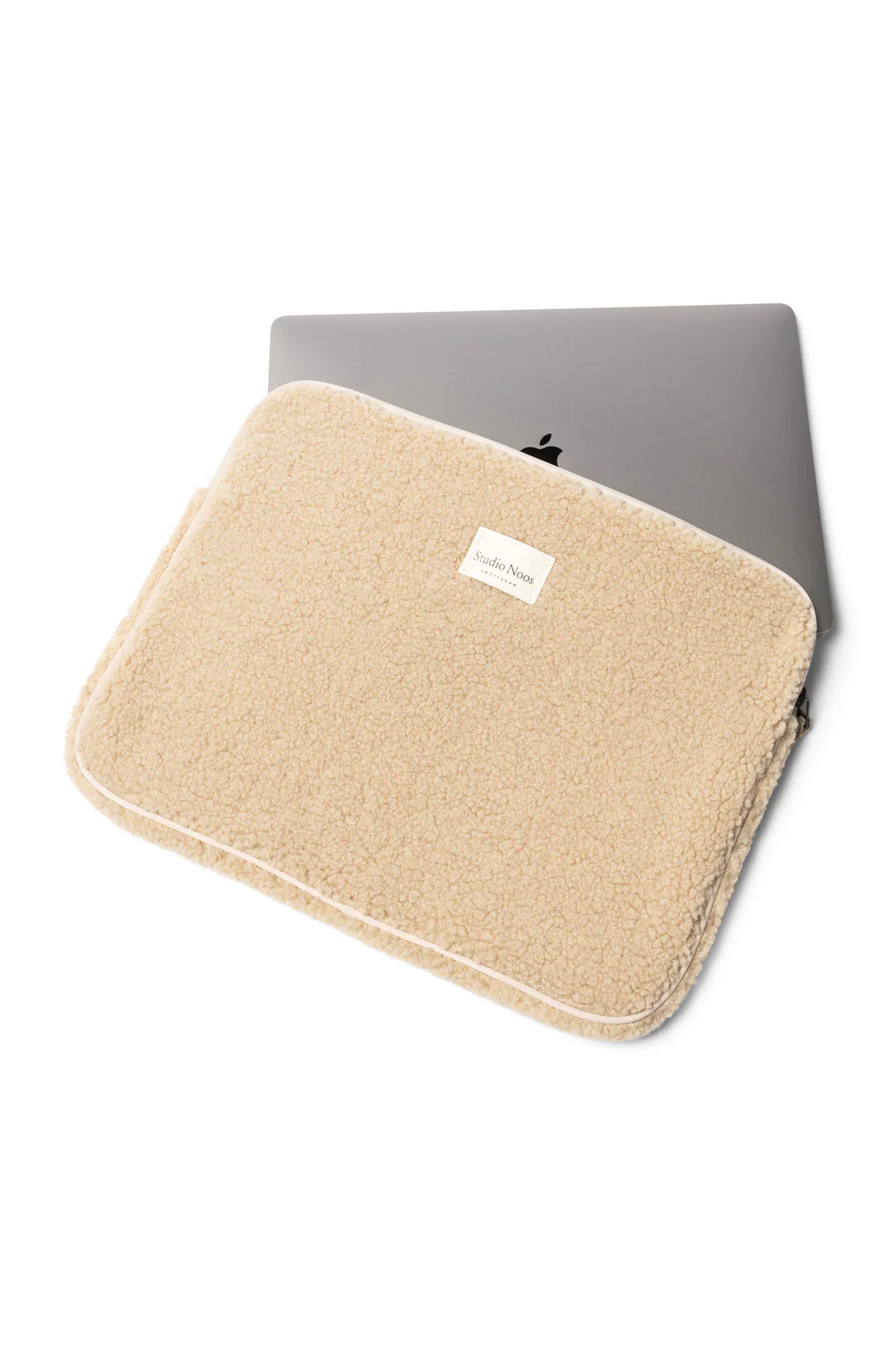 LAPTOP SLEEVE ECRU TEDDY 4