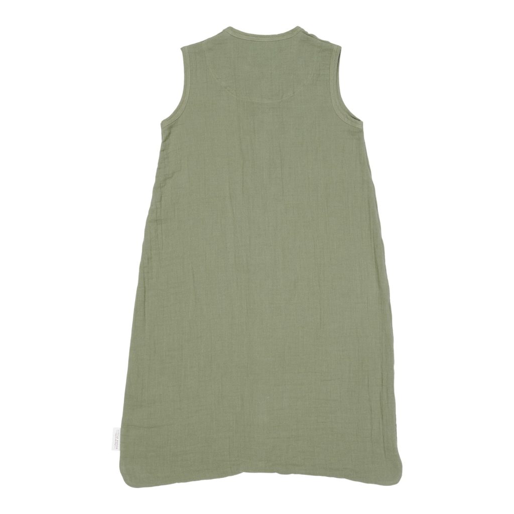 TE12314025 – Summer sleeping bag muslin Pure Olive – Little Farm (2)