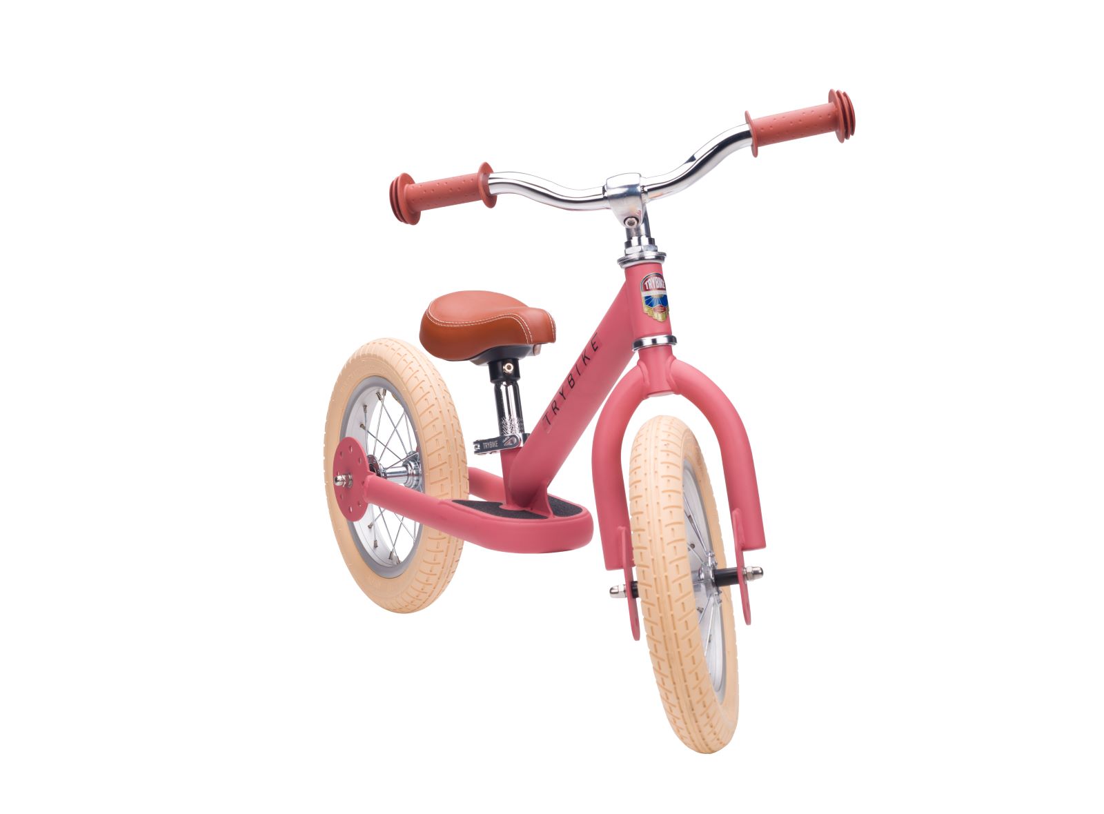 Trybike 2 wheeler matt pink (3)