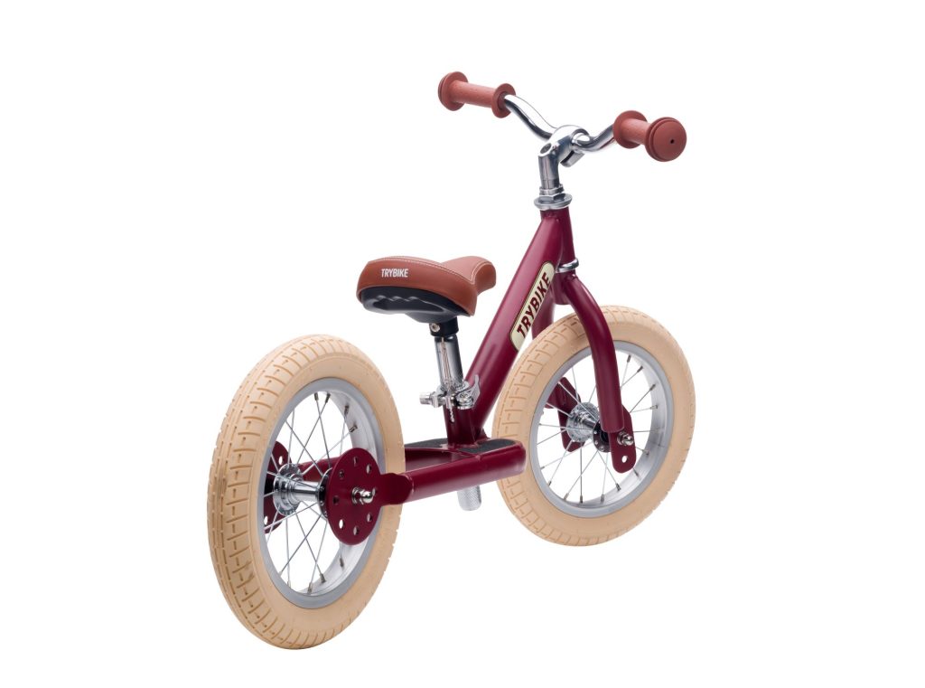 Trybike 2 wheeler matt red classic sticker (6)