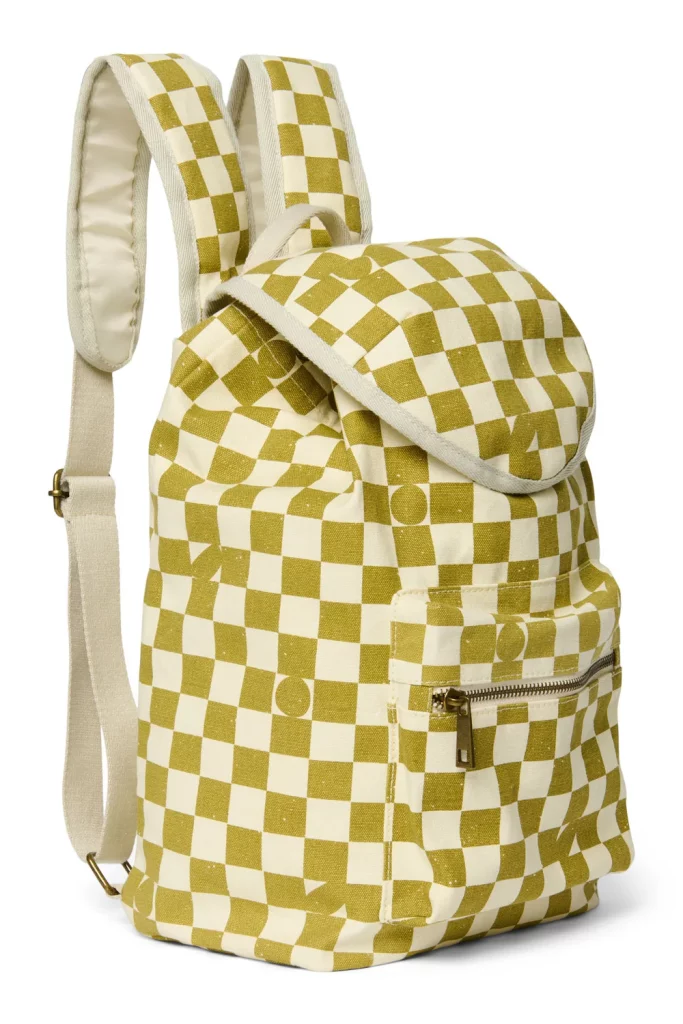 BACKPACK MIDI CHECKERBORD HAY 5