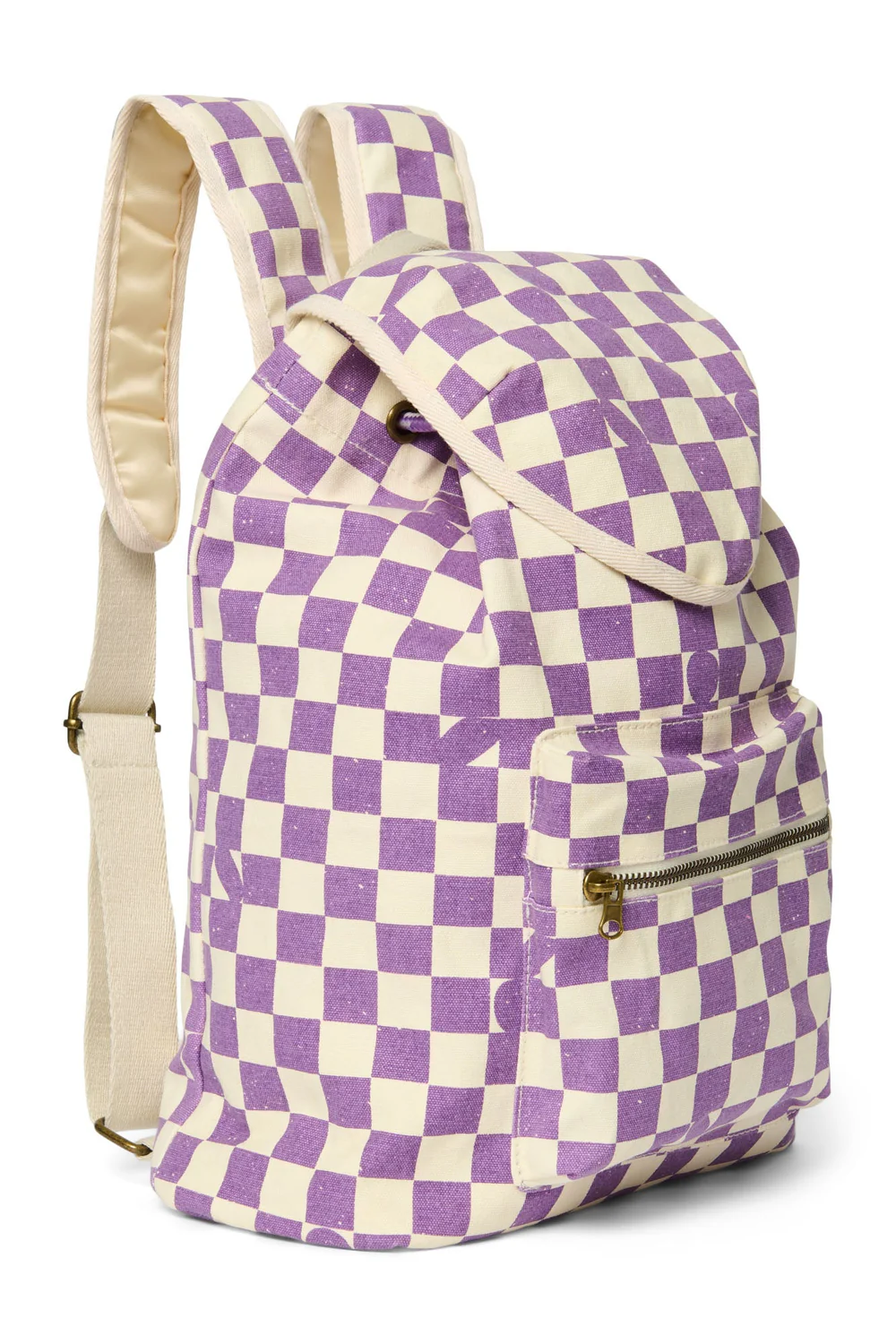 BACKPACK MIDI CHECKERBORD VIOLET 3