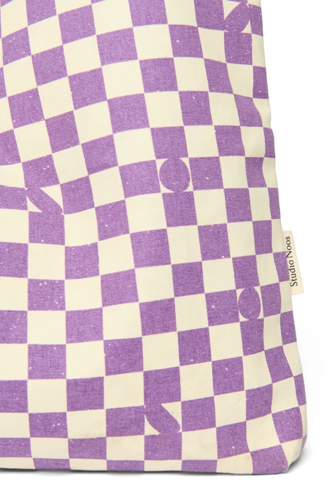 MOMBAG CHECKERBORD VIOLET 4