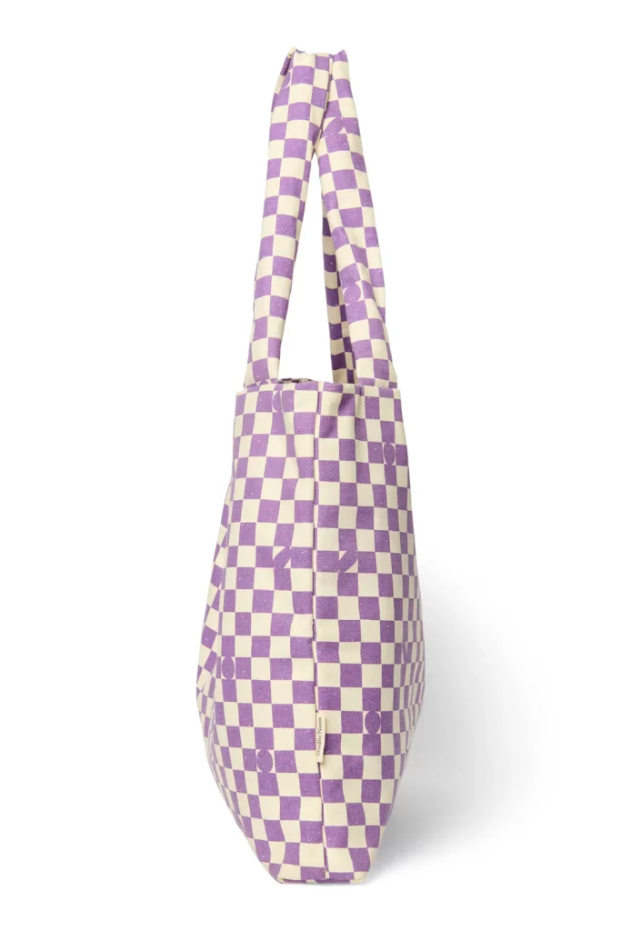 MOMBAG CHECKERBORD VIOLET 5