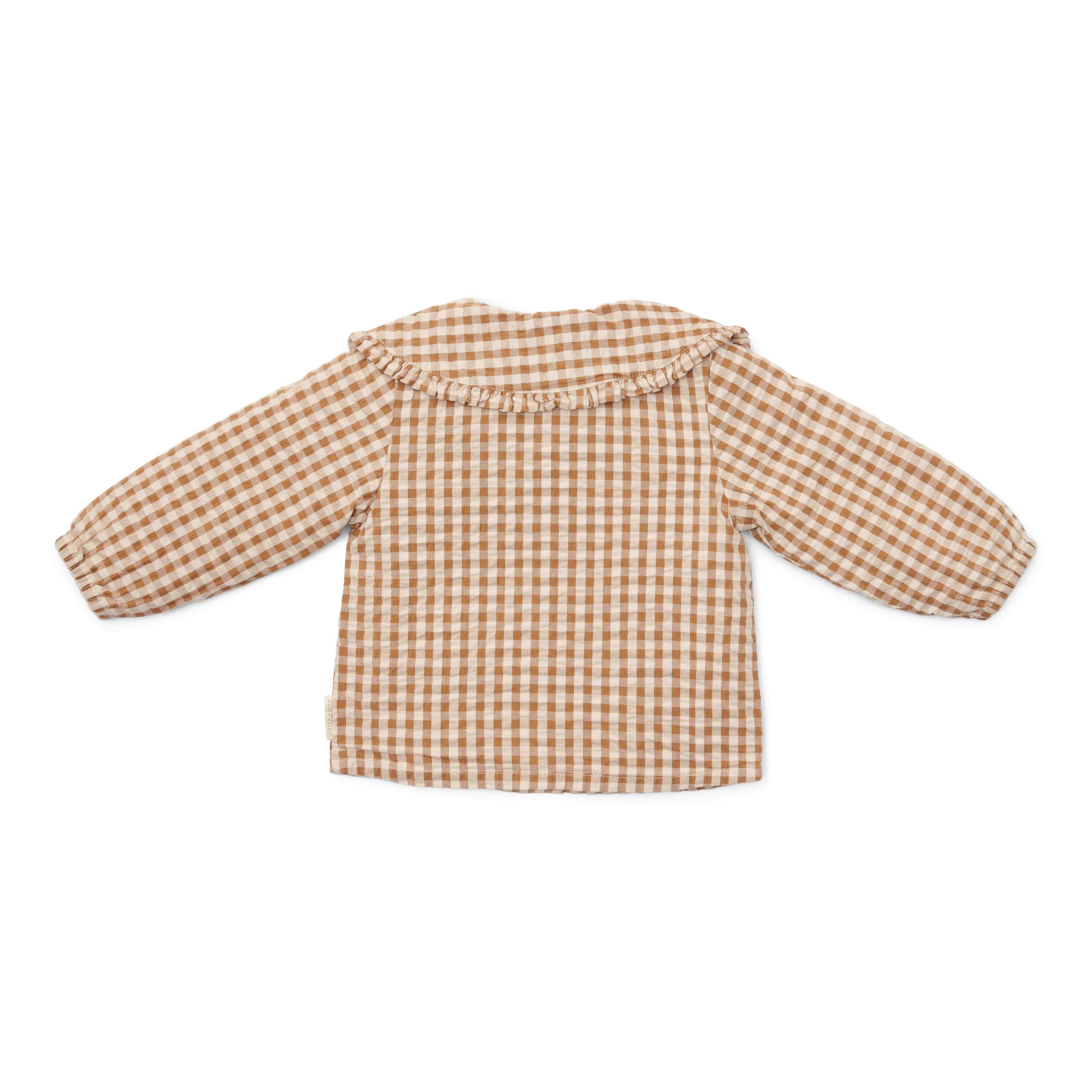 CL24091030 – CL24091031 – CL24091032 – CL24091033 – CL24091034 – CL24091035 – Product – Blouse Brown check (2)