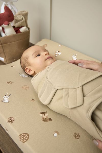 SWADDLE GEVOERD UNI SAND 3