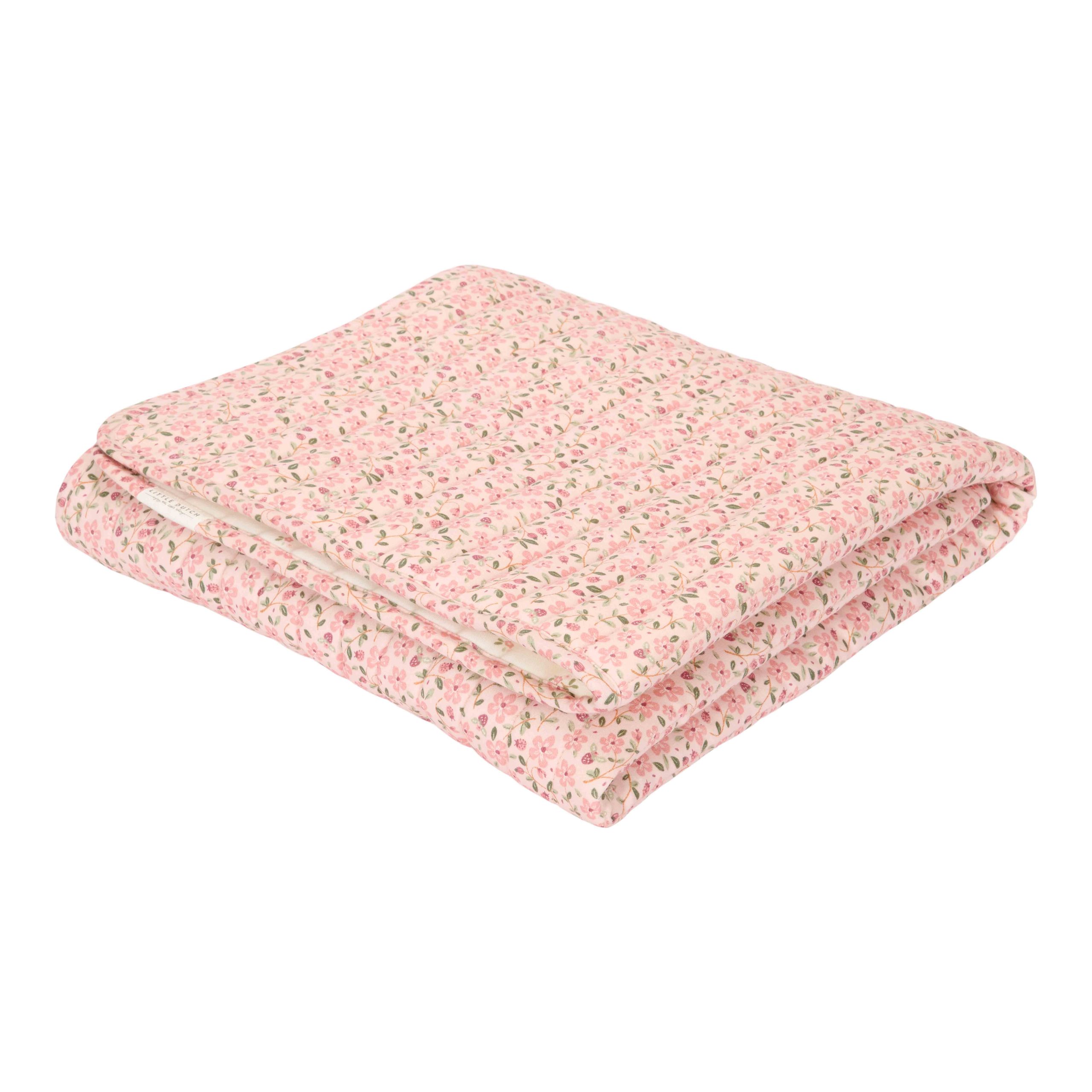 TE11114031 – Bassinet blanket Fairy Garden Fairy Floral & Blossom (2)