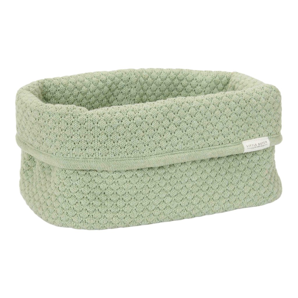 TE31614036 – Knitted storage basket large Essential Pure Sage (1)