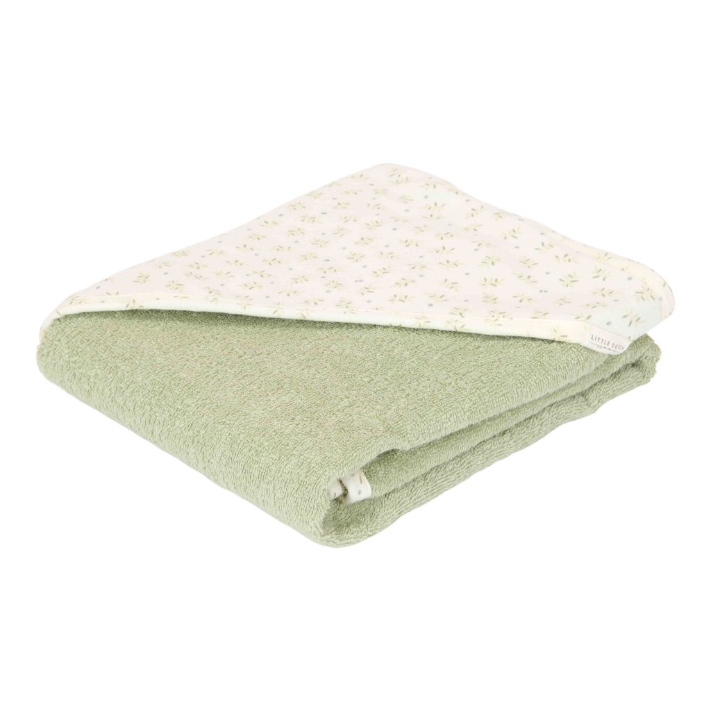 TE50614034 – Hooded towel muslin 75×75 cm Essential Blueberry Leaves (4)