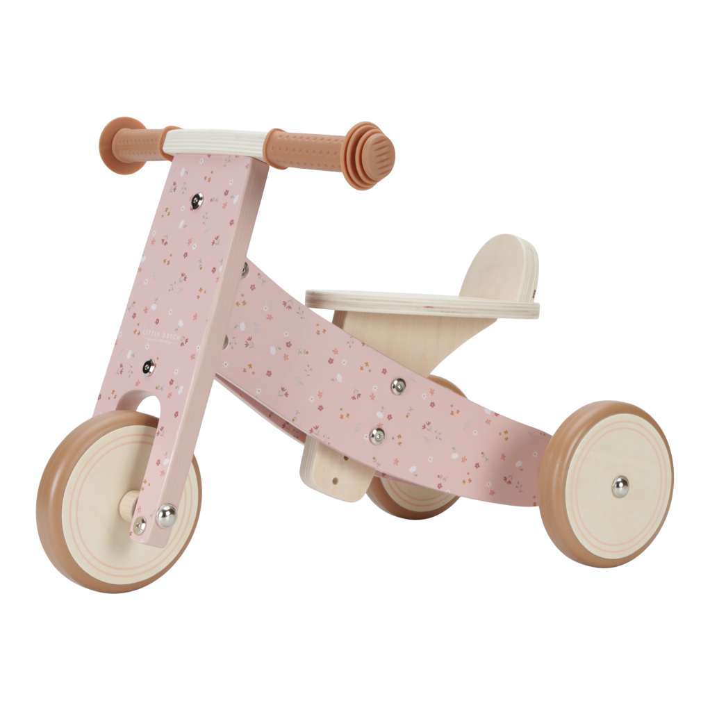 Houten Driewieler – Pink Little Dutch