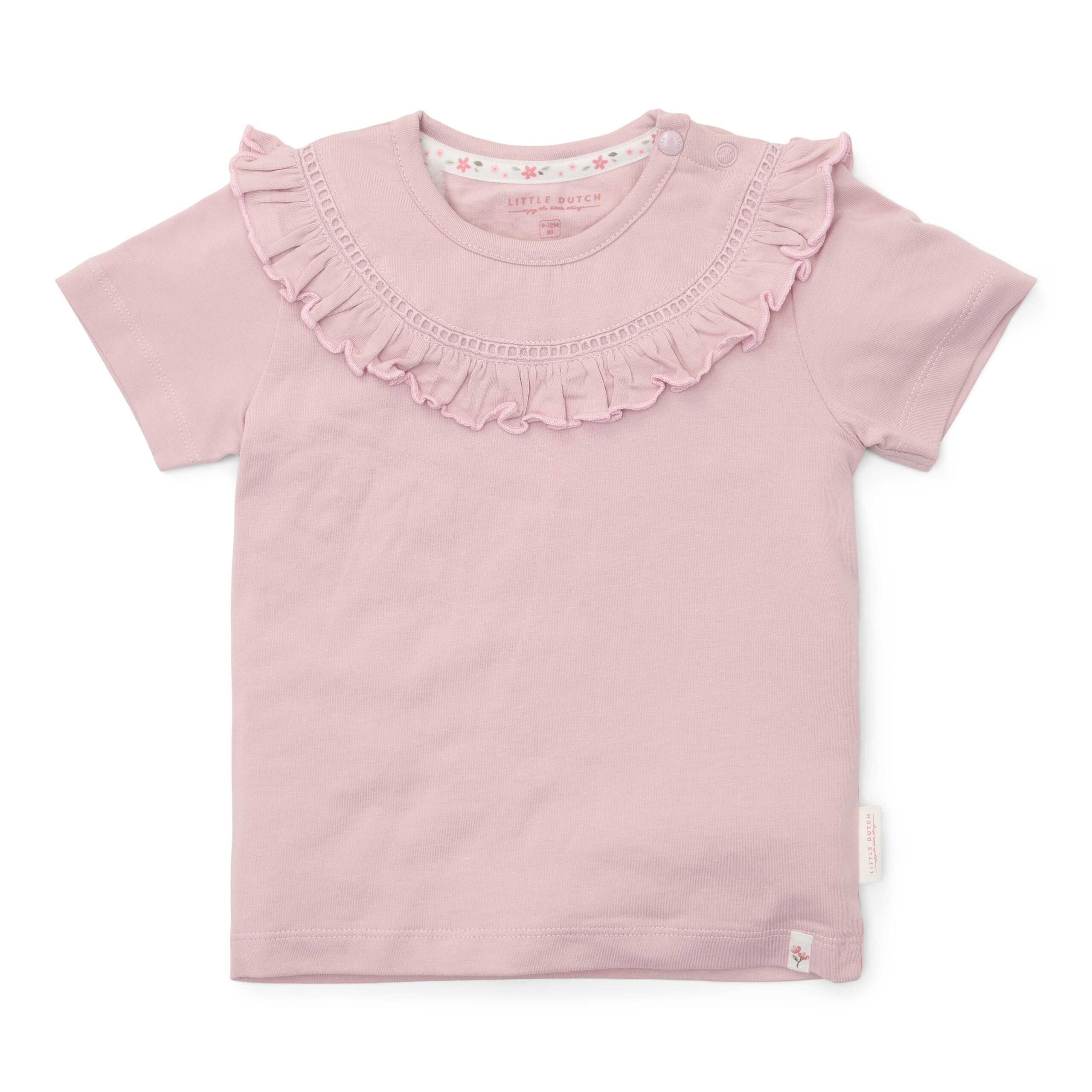 T-shirt korte mouw Lilac Little Dutch