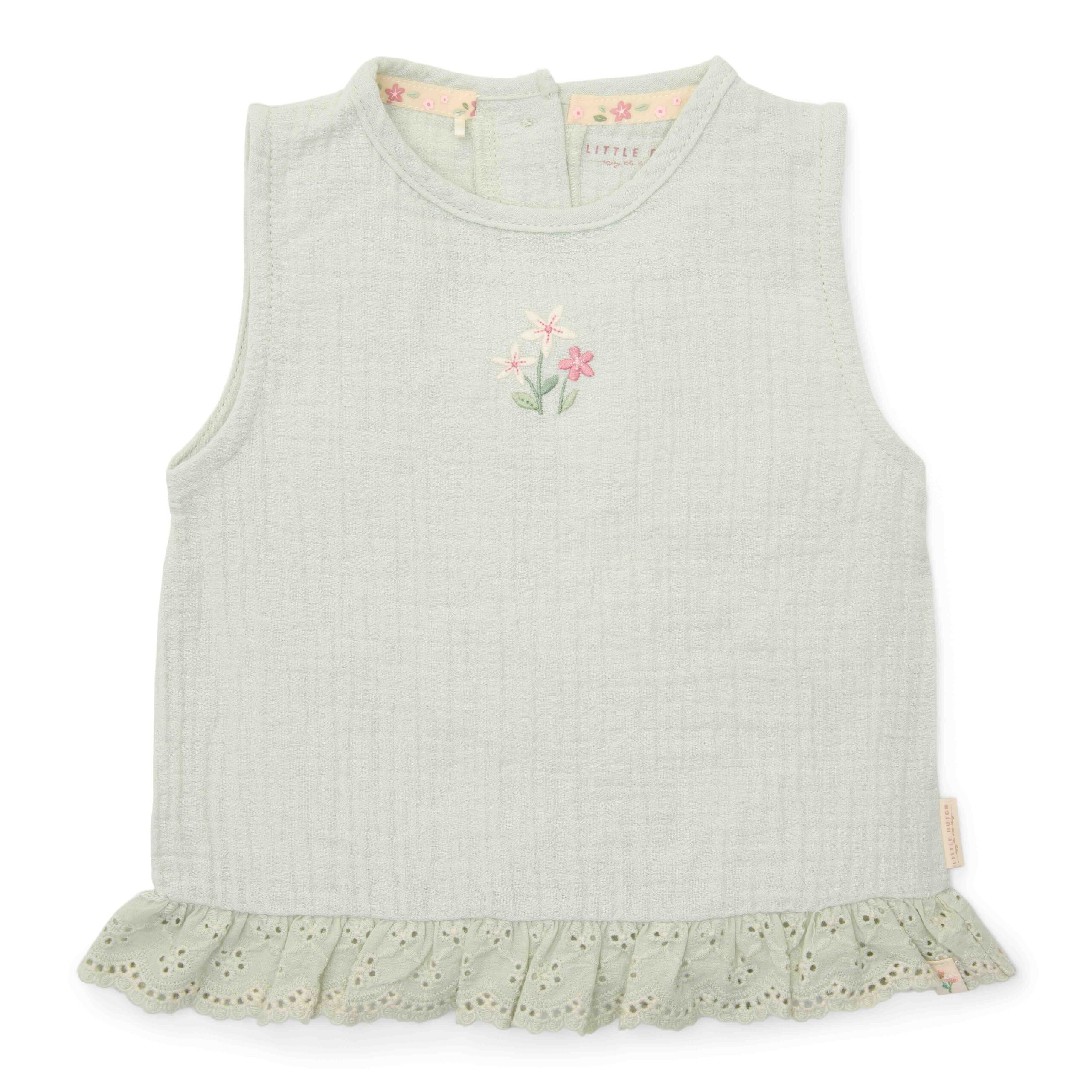 Blouse mouwloos Fairy Mint Little Dutch