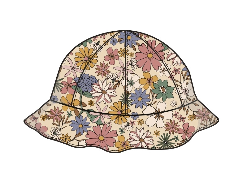 Sparkly Fleurs | Sun Hat Salted Stories